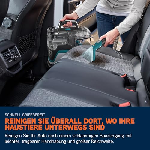 Vax SpotWash Home Duo Pet-Edition, Teppich- & Polsterreiniger mit SpinScrub, Tiefenreinigung, schnelltrocknend, starke Haustier-Reinigung