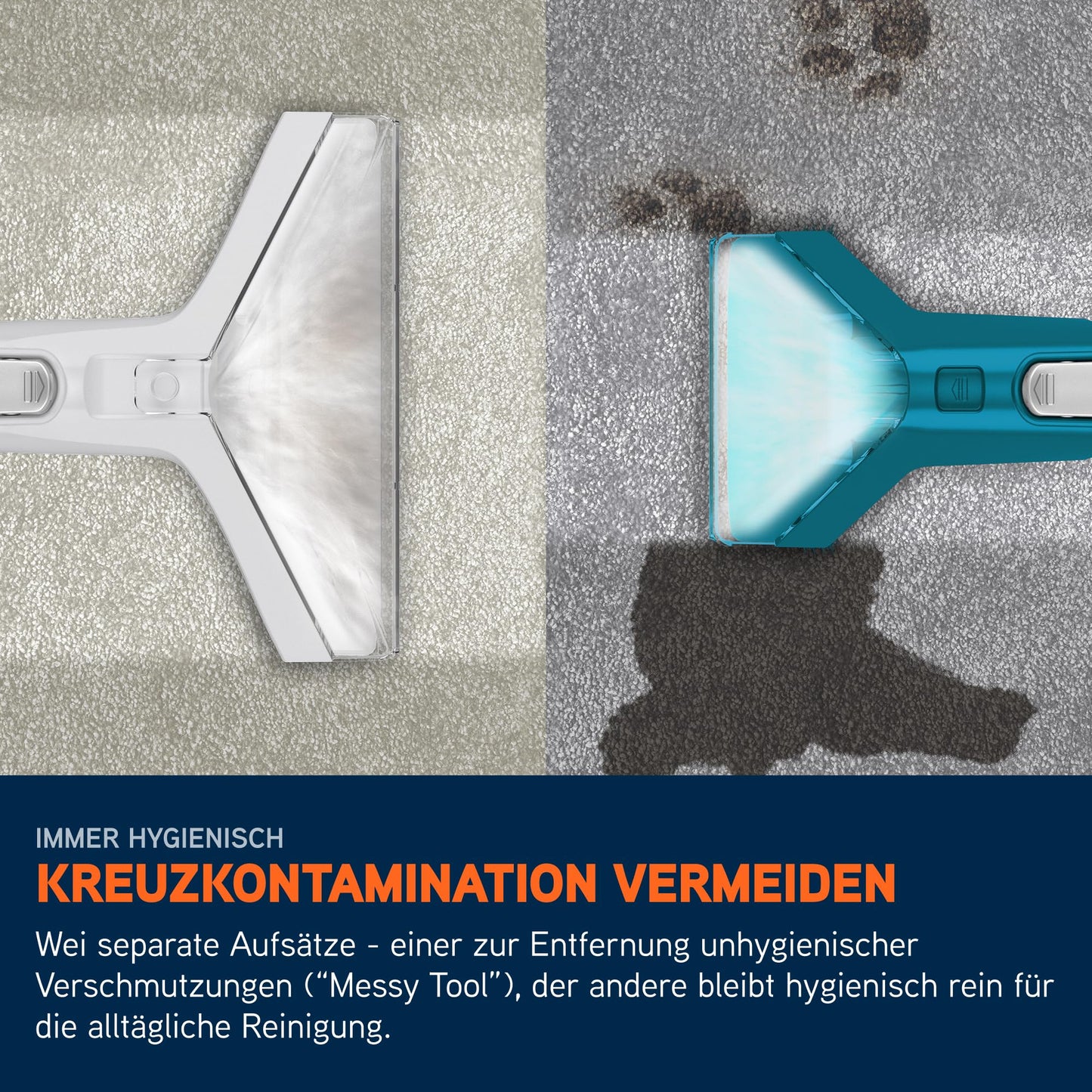 Vax SpotWash Home Duo Pet-Edition, Teppich- & Polsterreiniger mit SpinScrub, Tiefenreinigung, schnelltrocknend, starke Haustier-Reinigung