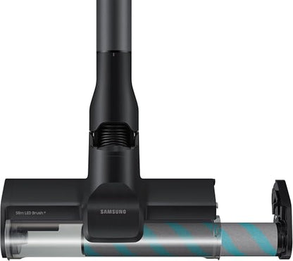 Samsung VS90F40EEK/WD Bespoke AI Jet Ultra Akku+ CompleteClean, Akku-Handstaubsauger inkl. Zubehör, 400 W, 2 Akkus, All-In-One-Station, Active Dual & Slim LED+ Bürste, Pet Tool+, Satin Black