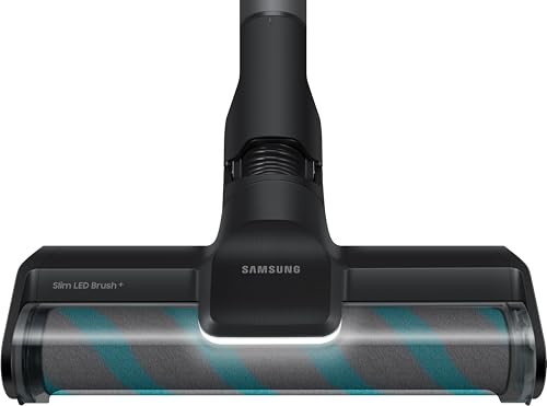 Samsung VS90F40EEK/WD Bespoke AI Jet Ultra Akku+ CompleteClean, Akku-Handstaubsauger inkl. Zubehör, 400 W, 2 Akkus, All-In-One-Station, Active Dual & Slim LED+ Bürste, Pet Tool+, Satin Black