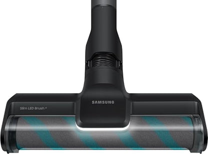 Samsung VS90F40EEK/WD Bespoke AI Jet Ultra Akku+ CompleteClean, Akku-Handstaubsauger inkl. Zubehör, 400 W, 2 Akkus, All-In-One-Station, Active Dual & Slim LED+ Bürste, Pet Tool+, Satin Black