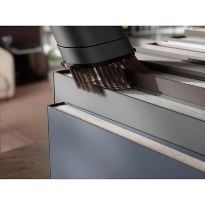 AEG Ultimate 8000 Akku Staubsauger mit Absaugstation und Ersatz-Akku, Automatik-verlängert Laufzeit, 5-Stufen Filtration, für Hartboden, Teppich, Tierhaare, 25 V Akku, 400 ml, Dunkelgrau, AP83A25XNX