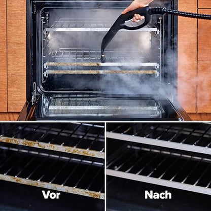 Dupray Neat Dampfreiniger, leistungsstarker Multifunktionsreiniger für Böden, Fliesen, Möbel, Matratzen, Auto & mehr, inkl. 17 Zubehörteile