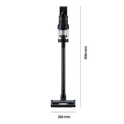 Samsung VS90F40EEK/WD Bespoke AI Jet Ultra Akku+ CompleteClean, Akku-Handstaubsauger inkl. Zubehör, 400 W, 2 Akkus, All-In-One-Station, Active Dual & Slim LED+ Bürste, Pet Tool+, Satin Black