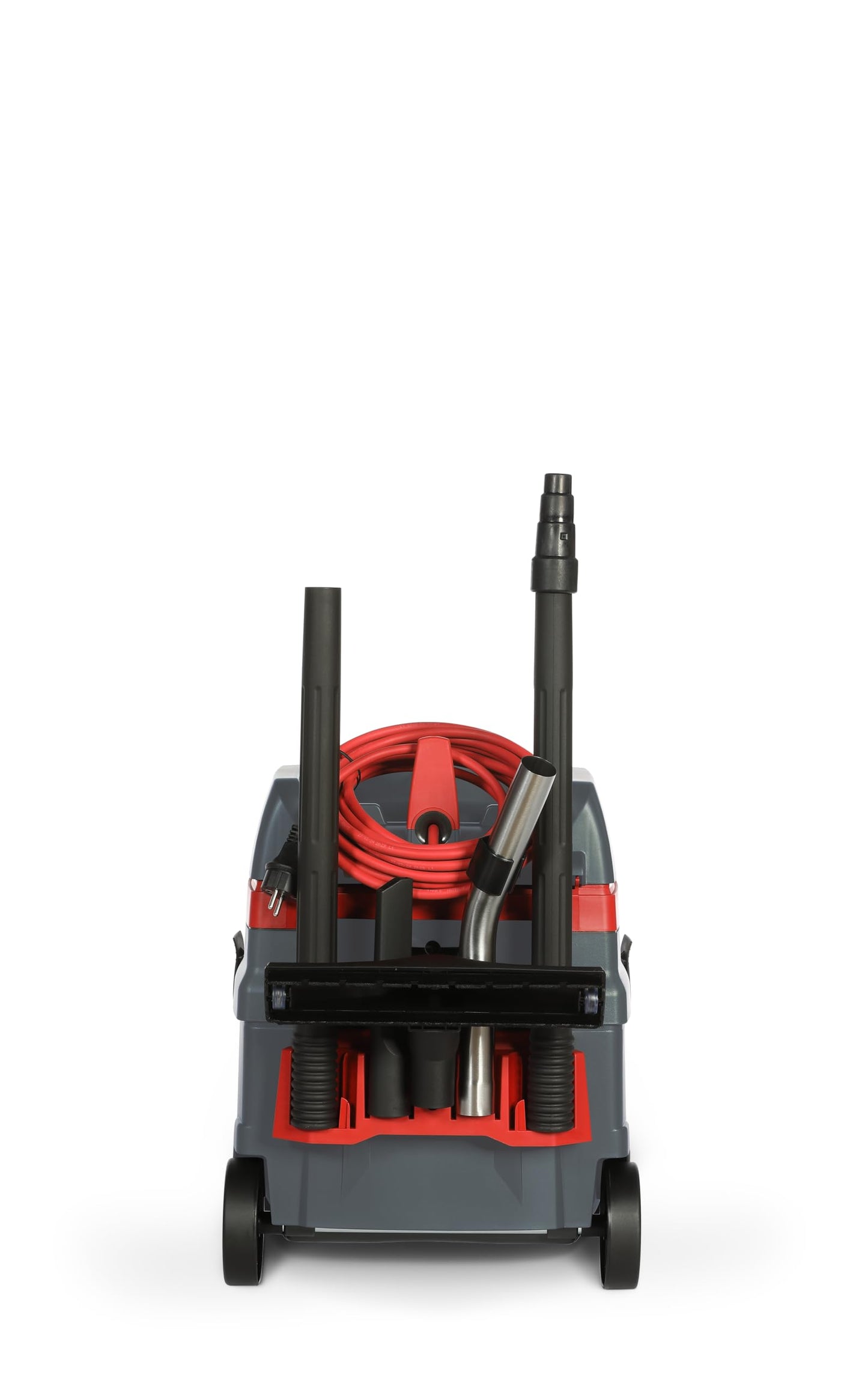 Starmix ISC M-1625 Safe – Industriesauger Staubklasse M mit Gerätesteckdose & automatischer Filterreinigung – Nass-/Trockensauger für Baustelle & Werkstatt, 1600 W Leistung, 25 L, inkl. 5m Schlauch