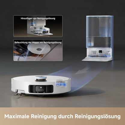 dreame X50 Ultra Complete Saugroboter mit Wischfunktion, 20.000 Pa, 6 cm Hindernisfreiheit, KI-Hindernisvermeidung & 360° Navigation