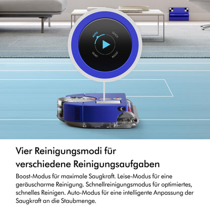 Dyson 360 Vis NAV Saugroboter (Blau/Nickel)
