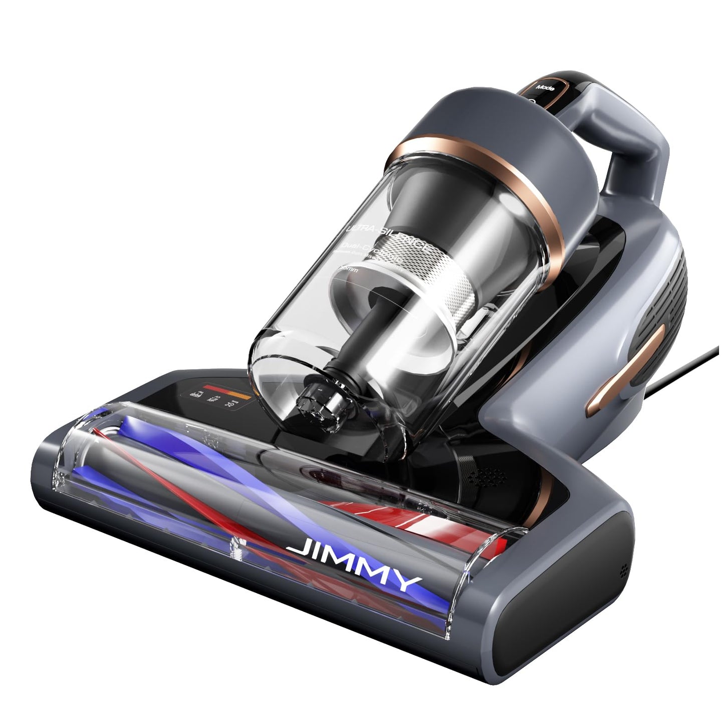 Jimmy BX7 Pro Max Milbensauger 700W, Matratzensauger mit UV-C, 65 °C Heißluft & Graphen-Heizung, Staubsensor, Ionenfunktion, LED-Display