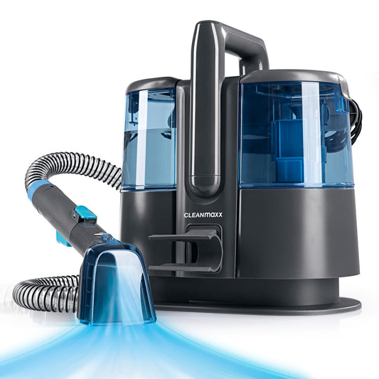 CLEANmaxx Polster- & Teppichreiniger Pro Power 3in1, Waschsauger & Spot Cleaner zur Nassreinigung, ideal für Auto, Sofa & Teppiche