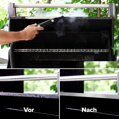 Dupray Neat Dampfreiniger, leistungsstarker Multifunktionsreiniger für Böden, Fliesen, Möbel, Matratzen, Auto & mehr, inkl. 17 Zubehörteile
