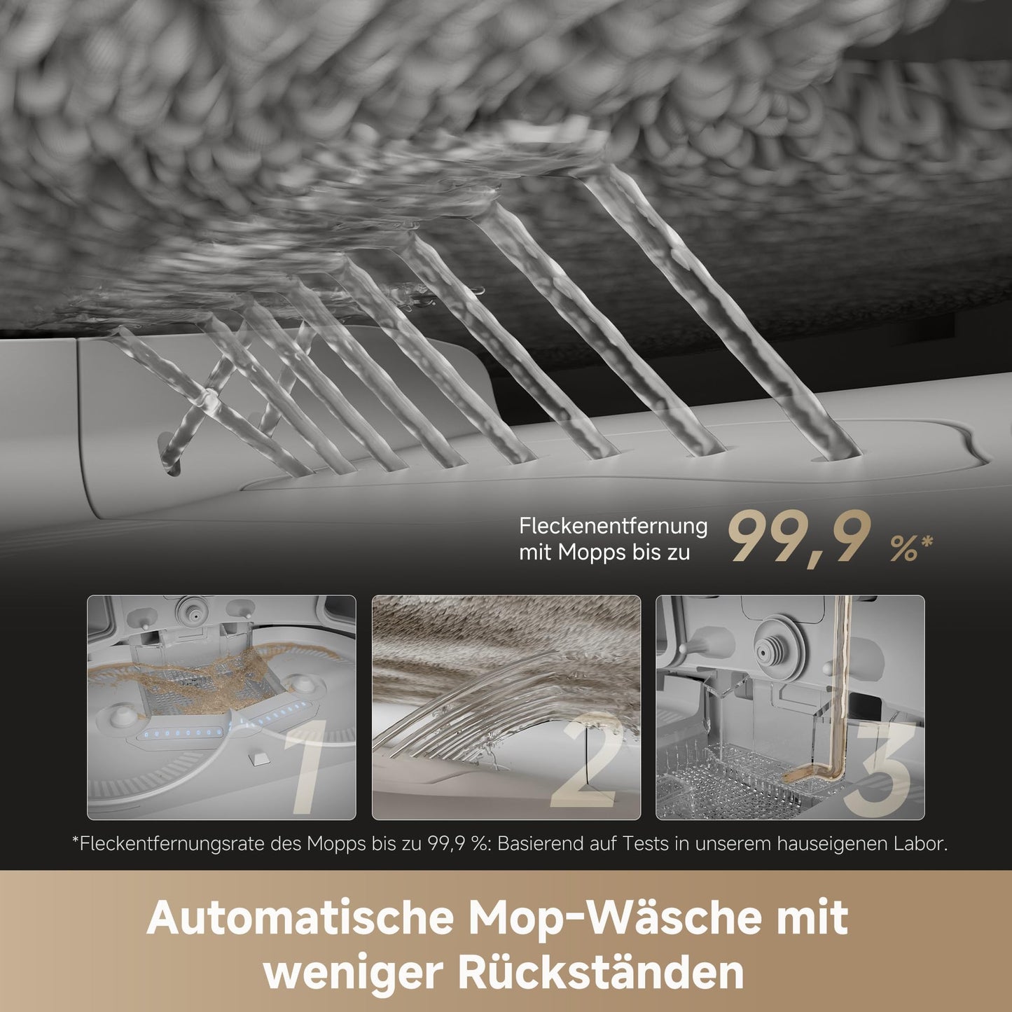 dreame X50 Ultra Complete Saugroboter mit Wischfunktion, 20.000 Pa, 6 cm Hindernisfreiheit, KI-Hindernisvermeidung & 360° Navigation