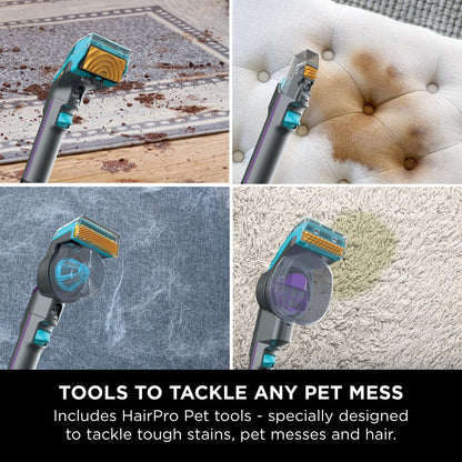 Shark StainStriker HairPro Haustier-Fleckenreiniger, 450W Saugkraft, Anti-Verstopfung, tragbar, entfernt Flecken & Gerüche, inkl. 4 Aufsätze