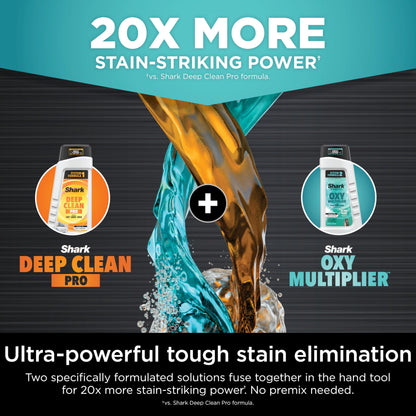 Shark StainStriker PX225BRN tragbarer Teppich- & Polsterreiniger, XL-Werkzeug, selbstreinigend, ideal fürs Auto, inkl. 3 Tools