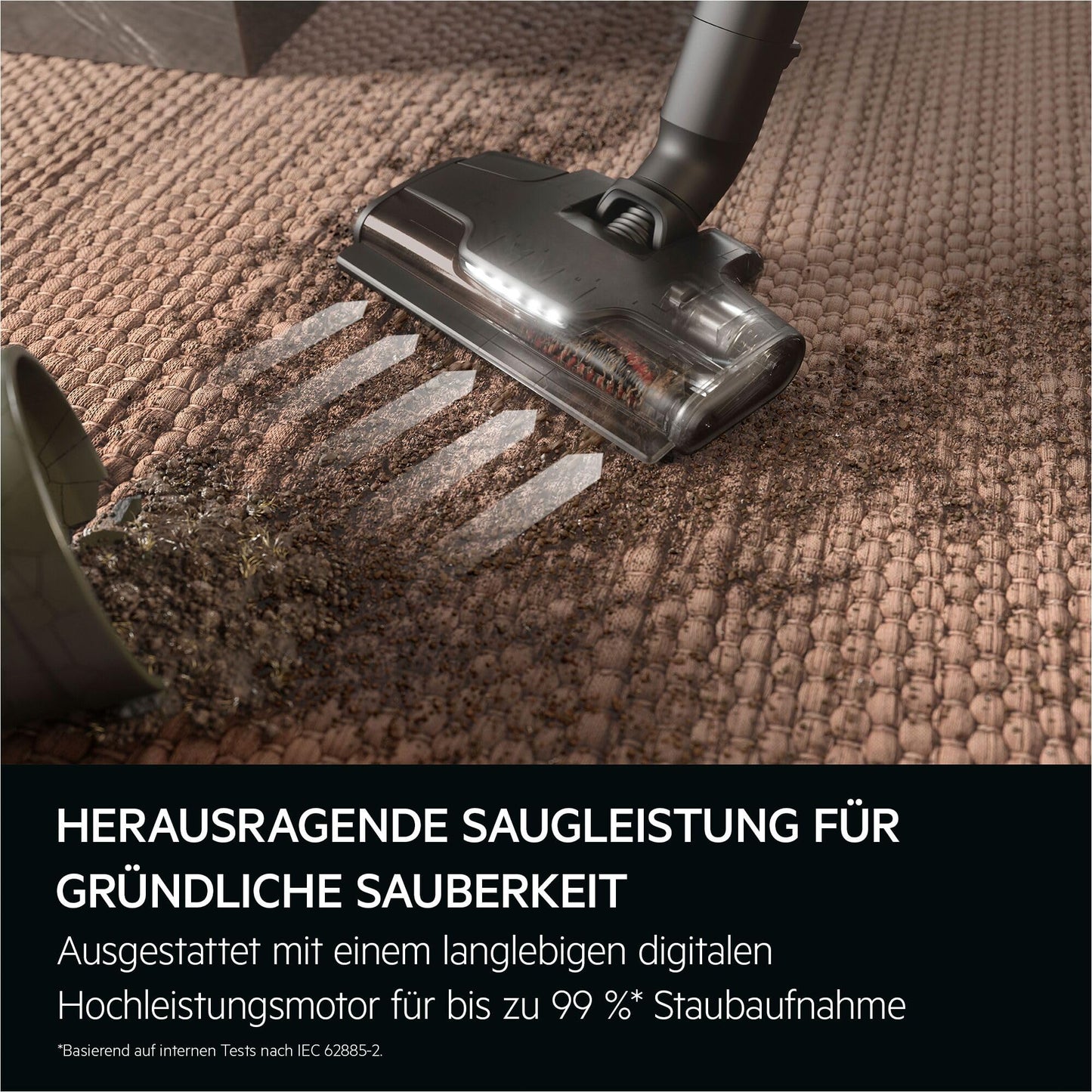 AEG Ultimate 8000 Akku Staubsauger mit Absaugstation und Ersatz-Akku, Automatik-verlängert Laufzeit, 5-Stufen Filtration, für Hartboden, Teppich, Tierhaare, 25 V Akku, 400 ml, Dunkelgrau, AP83A25XNX